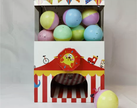 结婚游戏道具 纸箱纸板DIY派对小扭蛋机幼...