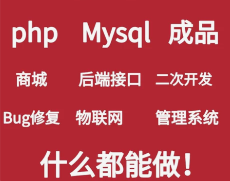 php数据库mysql代做软件开发定制开发...