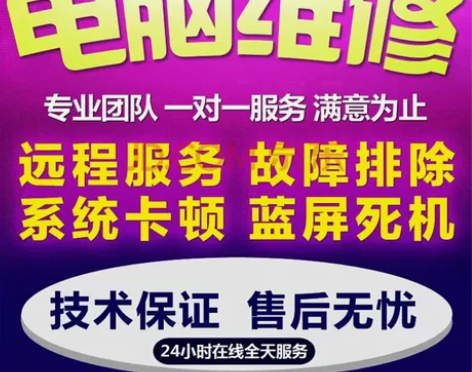 远程维修电脑，远程指导，远程操作，视频指导...