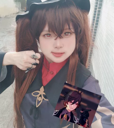 原神胡桃cos大全套 c服大全套m码有鞋,...