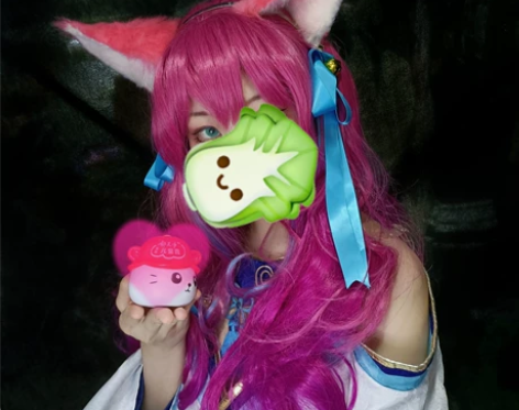 【出租】灵魂莲华阿狸cos L码深陷不大!...