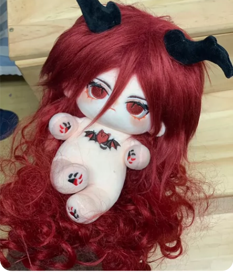 【出】自刀出宴火，迪卢克属性原神棉花娃娃 ...