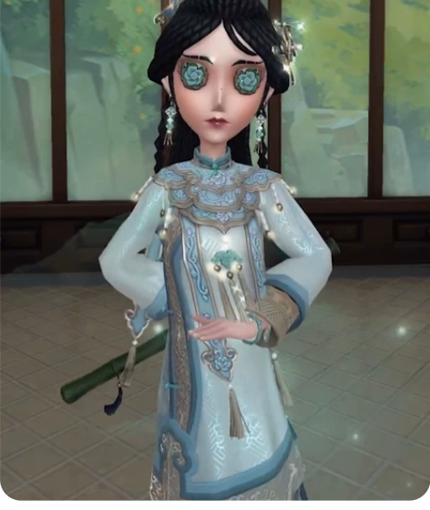 【定制】第五人格古董商金皮白泽cos服 放...