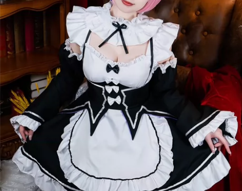 女仆装蕾姆cos服动漫拉姆雷姆从零开始的异...