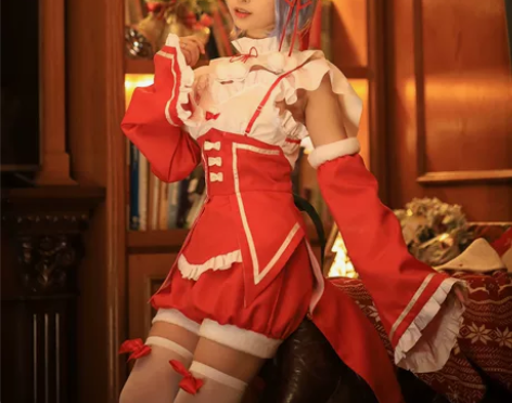 从零开始cos服装雷姆蕾姆拉姆圣诞节服装圣...