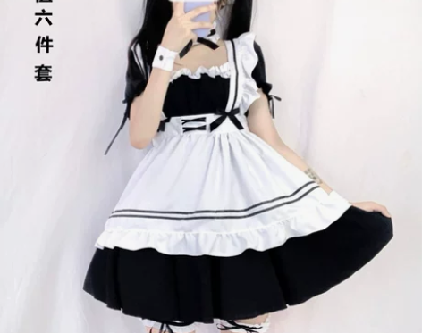 奇迹暖暖环游世界红酒甜心女佣服