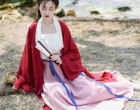 东月棠清风笺多色款宋制汉服三件套夏季中国风...