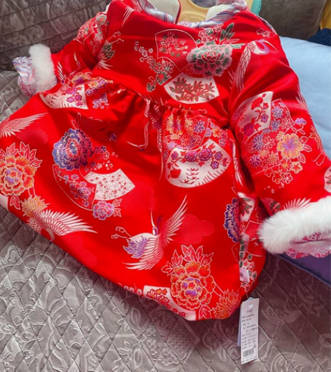 宝宝过年服，年末抖音抢的，看着样子 图案好...