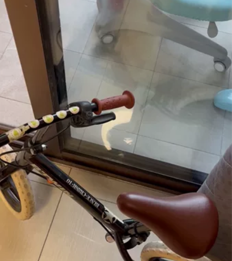 迪卡龙实体店购买儿童平衡车.原价499元，...