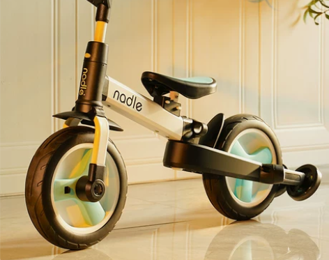 纳豆婴幼儿童平衡车1一3岁自行车二三合一宝...