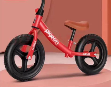 全新未拆封飞鸽儿童平衡车1辆，墨绿色，95...