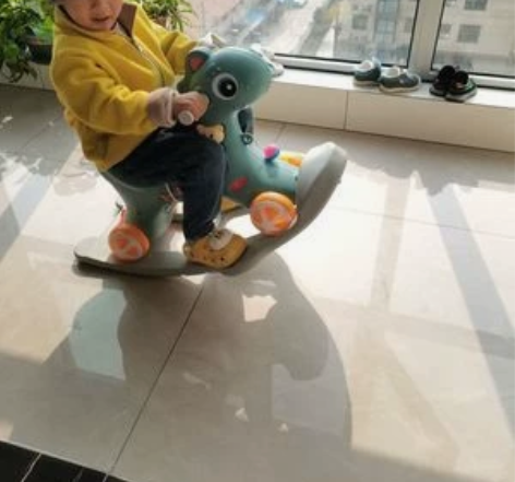 【清仓处理清仓处理】儿童木马车摇摇马两用摇...