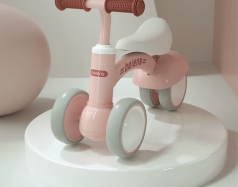 【狂欢价】贝恩施儿童平衡车幼儿无脚踏四轮自...