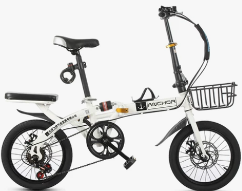 新款折叠自行车成人变速单车16寸小型车20...