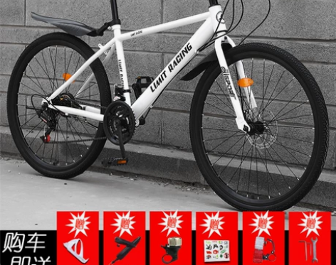 山地自行车轻便越野公路赛车青少年变速单车