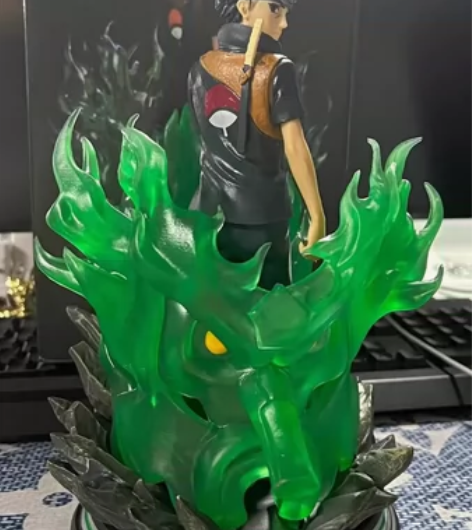 火影忍者雕像 宇智波止水须佐能乎写轮眼暗部...