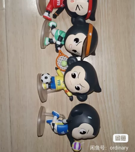 小猿手办（运动系列），全新未拆封，整套出售...
