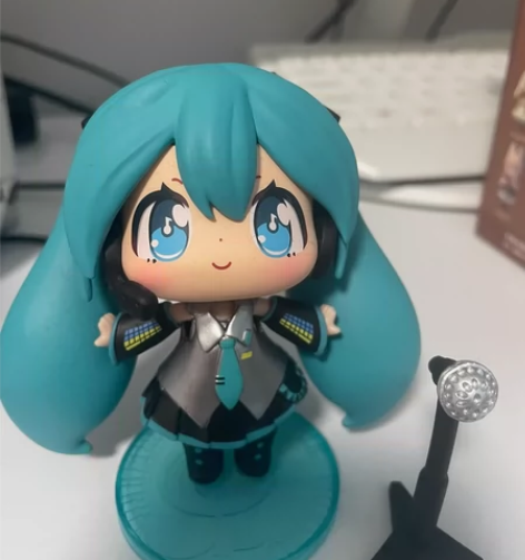 初音未来手办二次元童话计划系列Q版小公仔换...