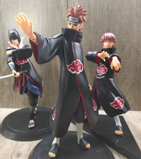 火影忍者手办，完好无损，送一个公仔手办，有...