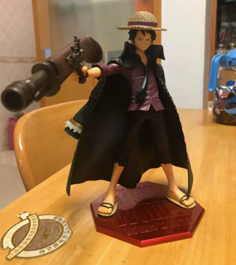 海贼王手办，pop黑衣九人，没有乌索普，多...