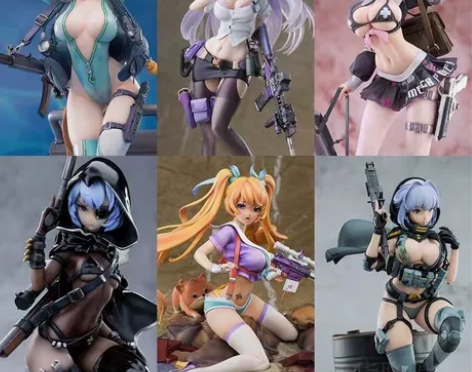 #潮流盲盒手办 课后战场系列周边第一弹全局...
