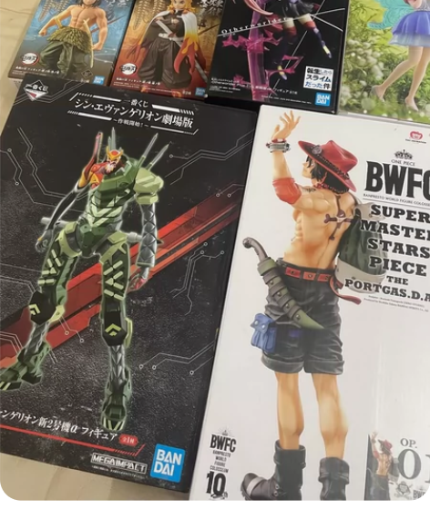 手办 有部分全新 有部分仅拆 索隆BWFC...