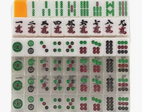 包邮日本麻将瓦西子麻将定制亚克力透明迷你套...