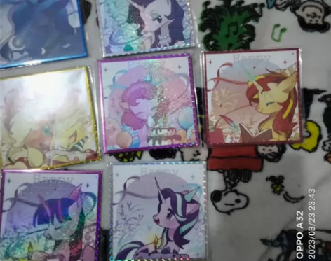 【出】小马宝莉同人周边 图四图五为一个立牌...