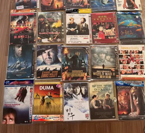 dvd，vcd光碟。闲置转让。保存的很好。...