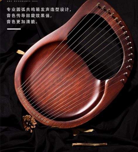 蒂·朵竖琴   16弦莱雅琴   99成新...