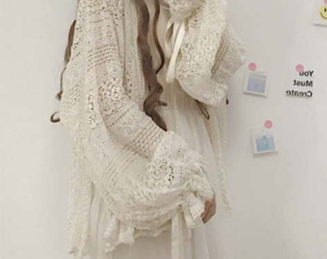 开衫！罩衫！！ 配吊带裙子 短上衣都是OK...