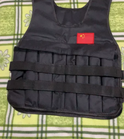 全新负重背心可调节重量沙衣透气隐形负重设备...