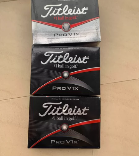 titleist高尔夫球 3盒 全新正品没...