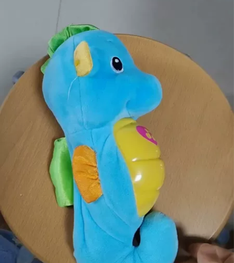 费雪声光安抚玩偶小海马 胎教 亲子早教音乐...