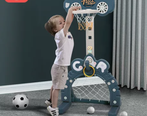 【年货价】儿童篮球架室内可升降宝宝1-2-...