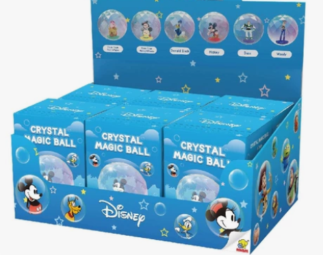 迪士尼水晶魔力球系列盲盒米奇米妮可爱少女心...