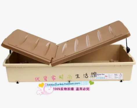 包邮禧天龙塑料收纳箱特大号整理箱透明床下储...