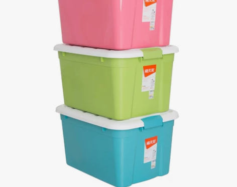 禧天龙大号加厚衣物整理箱日式收纳箱棉被书本...