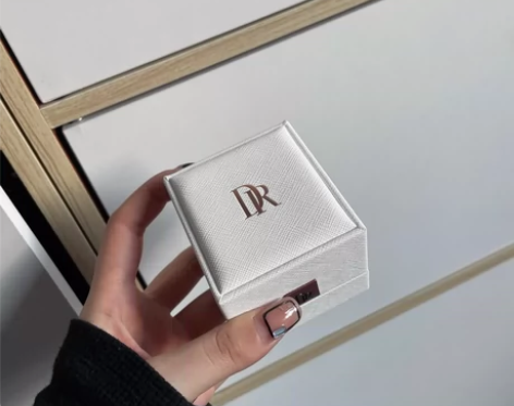 DR新款浪漫求婚钻戒戒指盒对戒盒首饰包装盒...