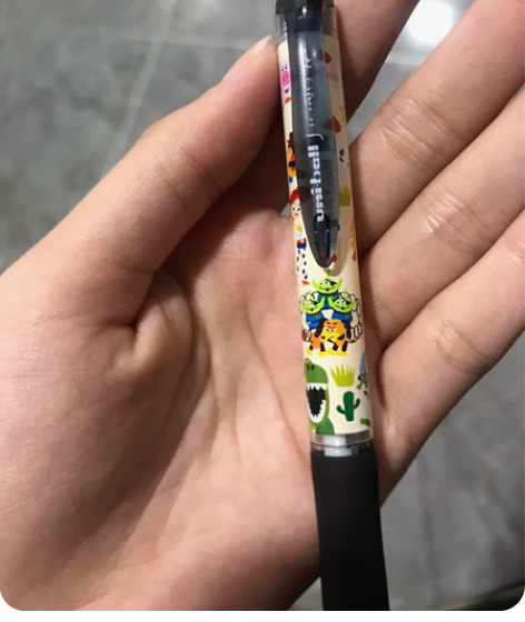 三菱 玩具总动员联名 黑色 0.38 很久...