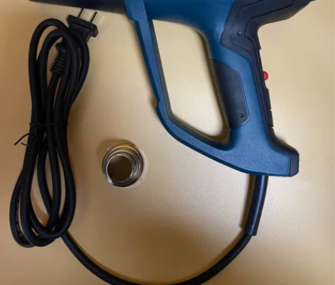 Wiha带防护套热风枪10档数字调温三档风...