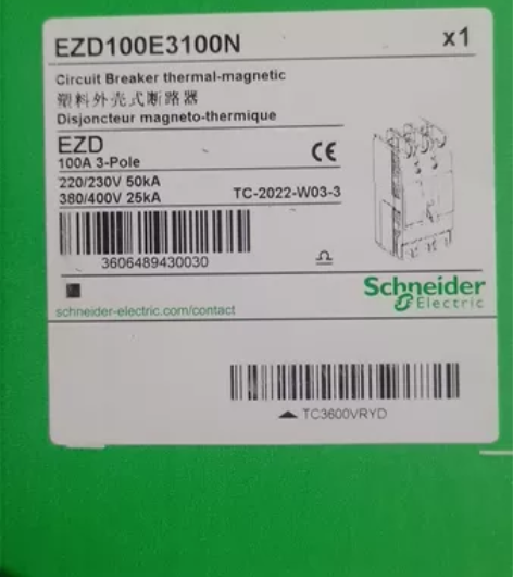 施耐德EZD100E3100N 全新原装正...
