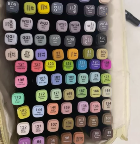 Touchmark正版马克笔油性80色动漫...