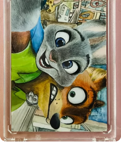 青漫将可爱进行到底手绘 疯狂动物城 尼克朱...