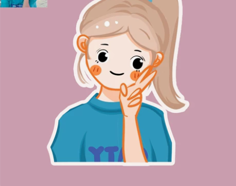 手绘Q版卡通头像约稿设计简笔画软萌风情侣漫...