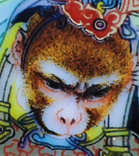 齐天大圣-斗战胜佛盖置 珐琅彩，实心盖置手...