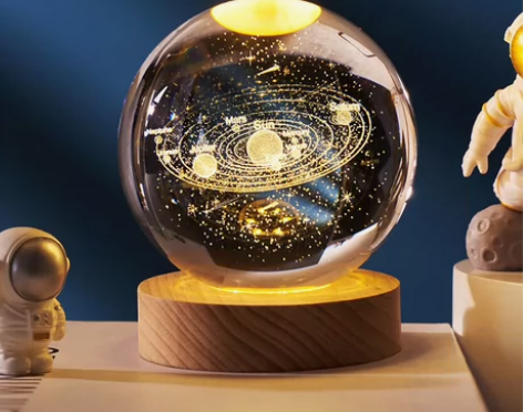 店铺倒闭清货包邮全新小夜灯礼物水晶球小夜灯...