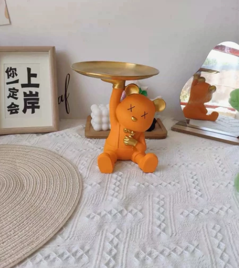 进门玄关钥匙收纳摆件网红家用客厅鞋柜桌面轻...
