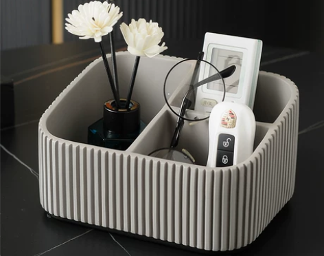 创意客厅桌面遥控器家居收纳房间梳妆台化妆品...