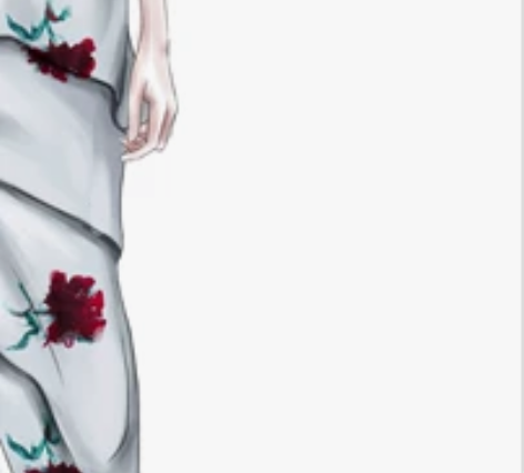 服装ps效果图接稿,一般难度20,需要自画...